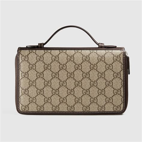 Gucci GG Supreme Travel Document Case 